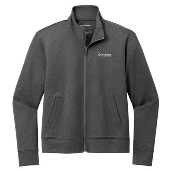 OrthoIllinois Rehabilitation Ladies Double Knit Full-Zip - Image 3