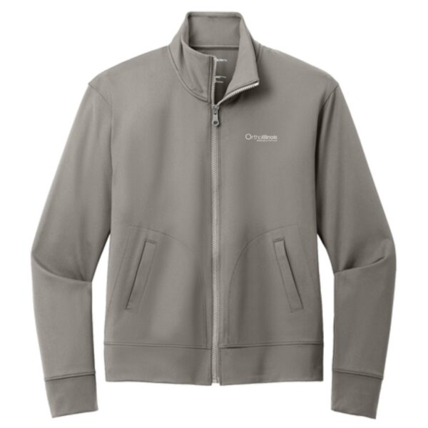 OrthoIllinois Rehabilitation Ladies Double Knit Full-Zip - Image 4