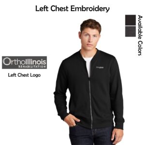 OrthoIllinois Rehabilitation Lightweight French Terry Bomber