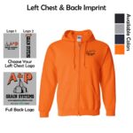 A & P Grain Systems Heavy Blend Full-Zip Hooded Sweatshirt