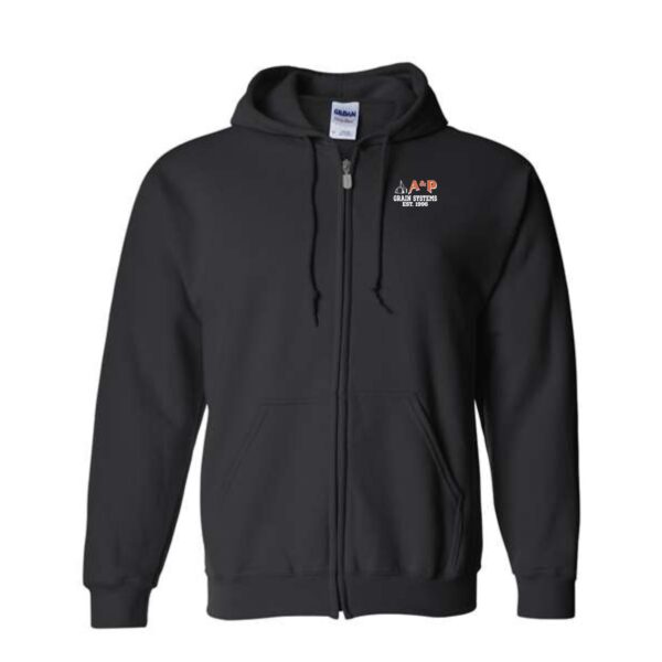 A & P Grain Systems Heavy Blend Full-Zip Hooded Sweatshirt - Image 2