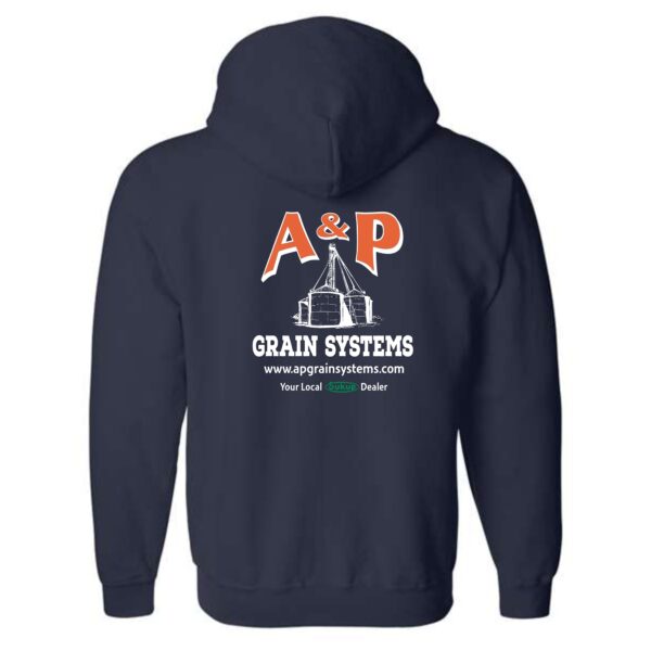 A & P Grain Systems Heavy Blend Full-Zip Hooded Sweatshirt - Image 7
