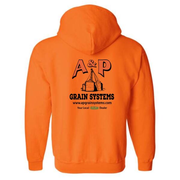 A & P Grain Systems Heavy Blend Full-Zip Hooded Sweatshirt - Image 9