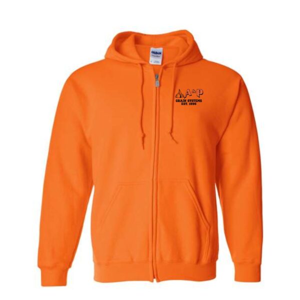 A & P Grain Systems Heavy Blend Full-Zip Hooded Sweatshirt - Image 8