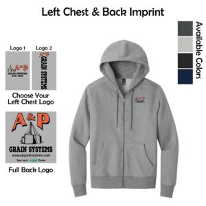 A & P Grain Systems District Full-Zip Hoodie