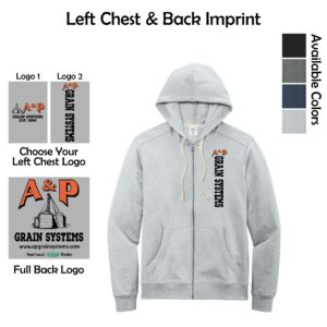 A & P Grain Systems District Full-Zip Hoodie