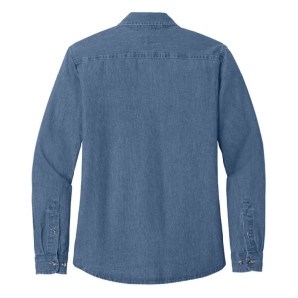 Kluber Architects + Engineers Ladies Long Sleeve Denim Shirt - Image 3
