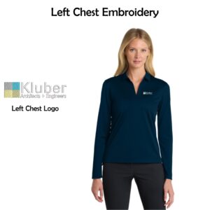 Kluber Architects + Engineers Ladies Nike Long Sleeve Polo