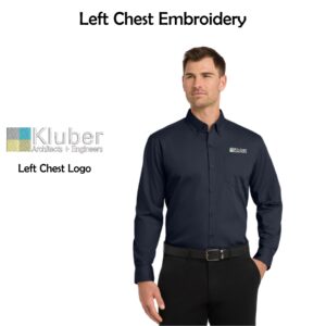 Kluber Architects + Engineers Long Sleeve Carefree Shirt