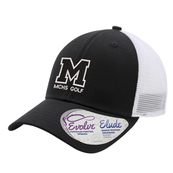 MCHS Golf Ladies Modern Trucker Cap - Image 2
