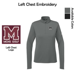 MCHS Golf Ladies The North Face 1/4-Zip