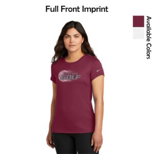 MCHS Golf Ladies Nike Performance Tee