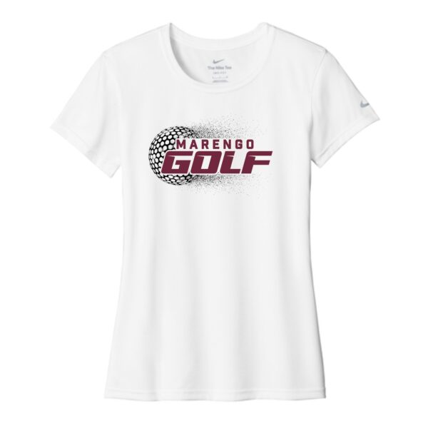MCHS Golf Ladies Nike Performance Tee - Image 3