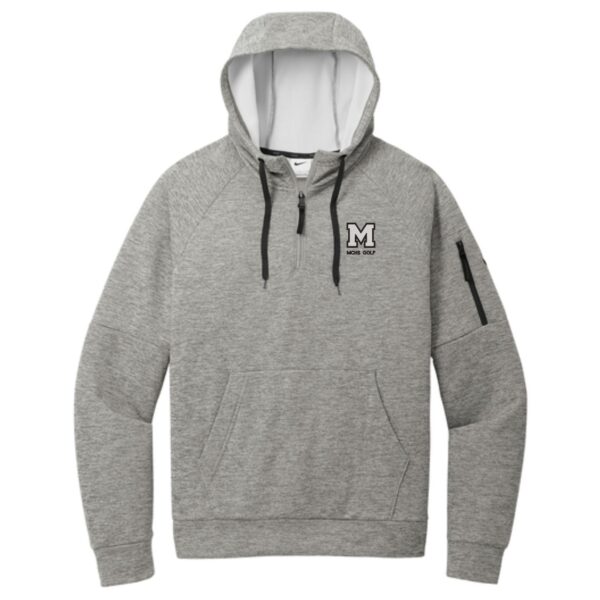 MCHS Golf Nike 1/4-Zip Fleece Hoodie - Image 2