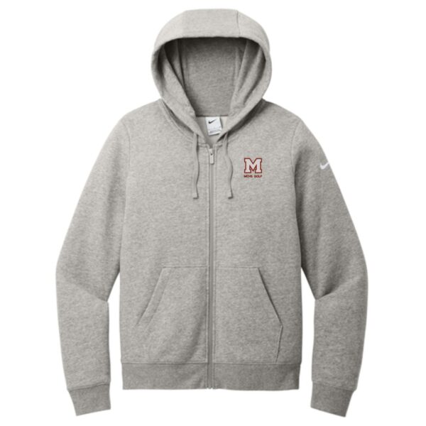 MCHS Golf Ladies Nike Full-Zip Hoodie - Image 2