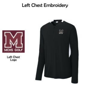 MCHS Golf 1/4-Zip Pullover