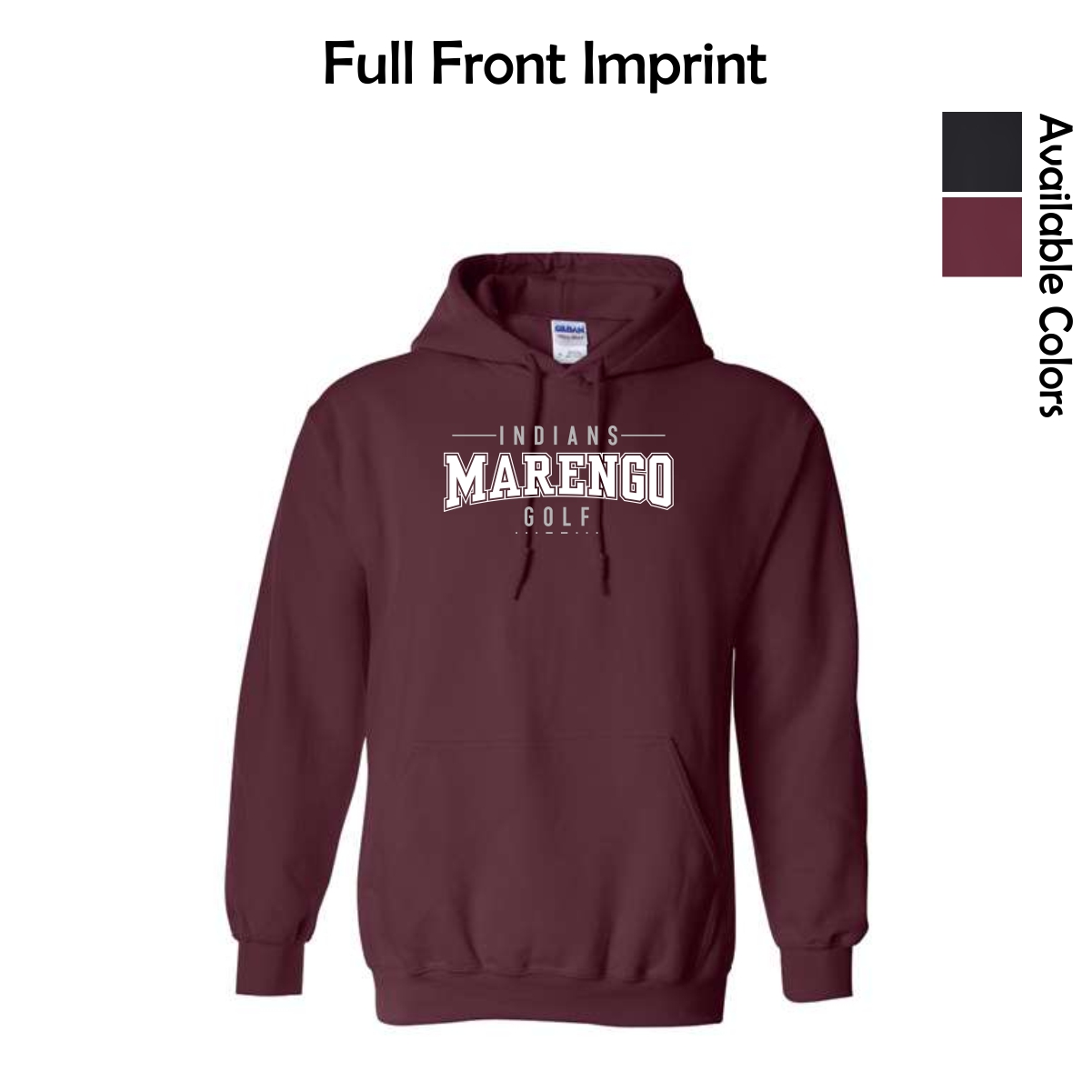 MCHS Golf Hooded Sweatshirt