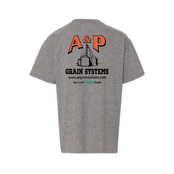 A & P Grain Systems Youth T-Shirt - Image 3