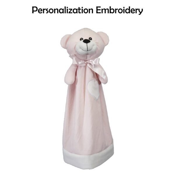 Blankey Buddy Pink Bear