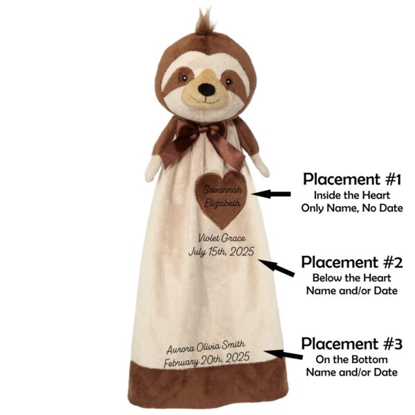 Blankey Buddy Sloth Blankey - Image 2