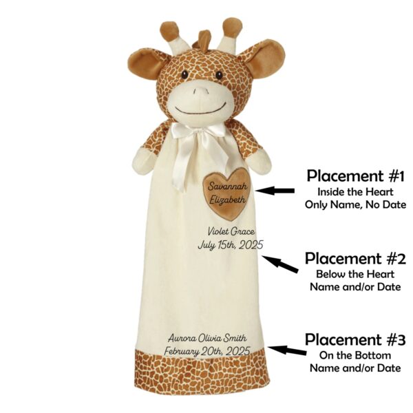 Blankey Buddy Giraffe Blankey - Image 2