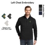 Cornerstone National Bank & Trust Eddie Bauer 1/2-Zip Jacket