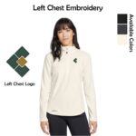 Cornerstone National Bank & Trust Ladies Eddie Bauer 1/2-Zip Jacket