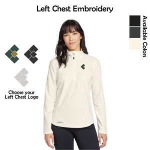 Cornerstone National Bank & Trust Ladies Eddie Bauer 1/2-Zip Jacket