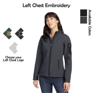 Cornerstone National Bank & Trust Ladies Eddie Bauer Soft Shell Jacket