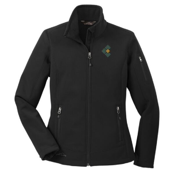 Cornerstone National Bank & Trust Ladies Eddie Bauer Soft Shell Jacket - Image 2