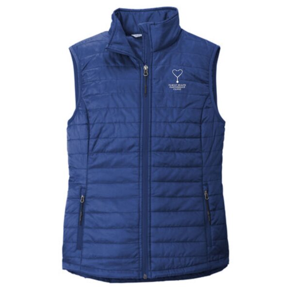 FHPC Ladies Puffy Vest - Image 2