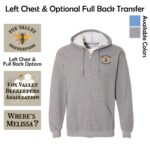 Fox Valley Beekeepers Full-Zip Hooded Sweatshirt