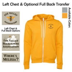 Fox Valley Beekeepers Full-Zip Hoodie