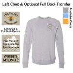 Fox Valley Beekeepers Raglan Crewneck Sweatshirt