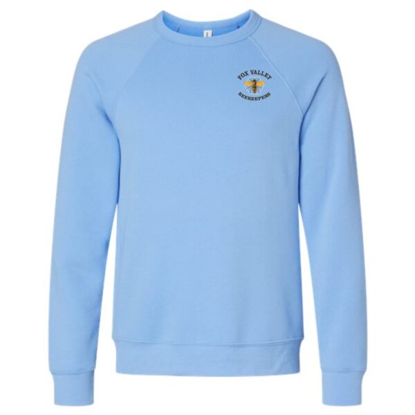 Fox Valley Beekeepers Raglan Crewneck Sweatshirt - Image 4