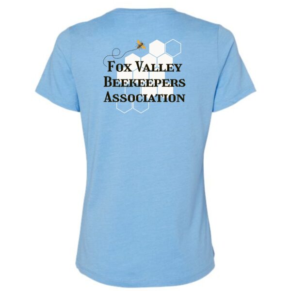 Fox Valley Beekeepers Ladies Relaxed Fit Heather Tee - Image 5