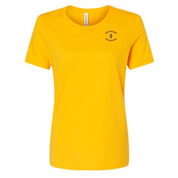 Fox Valley Beekeepers Ladies Relaxed Jersey Tee - Image 4