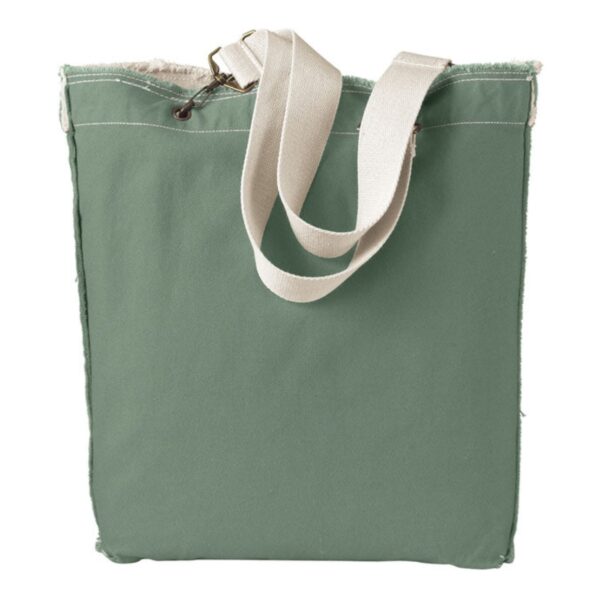 Fox Valley Beekeepers Direct-Dyed Raw-Edge Tote - Image 4