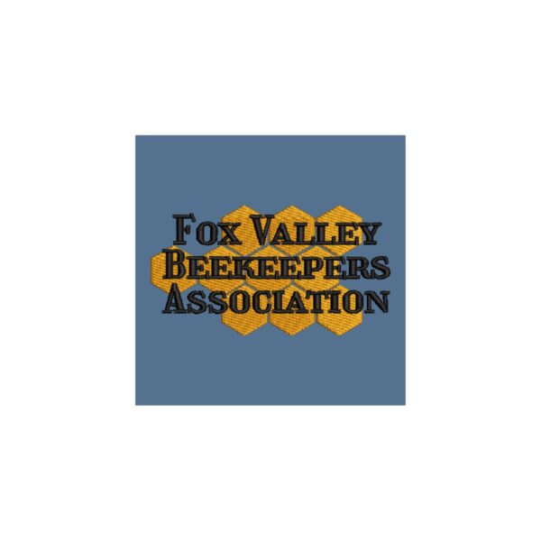 Fox Valley Beekeepers Direct-Dyed Raw-Edge Tote - Image 3