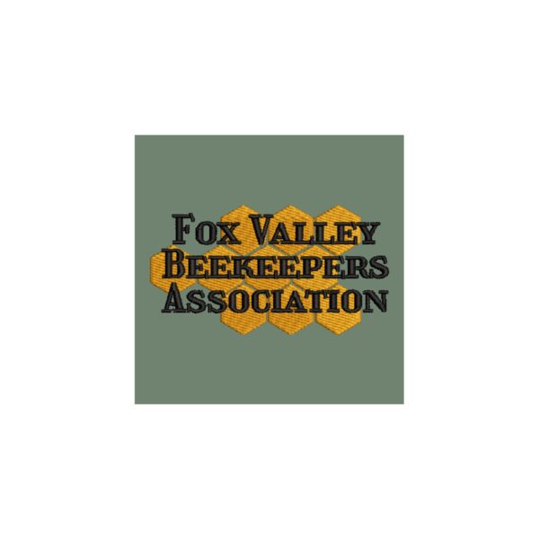 Fox Valley Beekeepers Direct-Dyed Raw-Edge Tote - Image 5