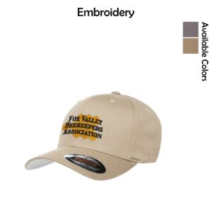 Fox Valley Beekeepers Flexfit Cotton Twill Cap
