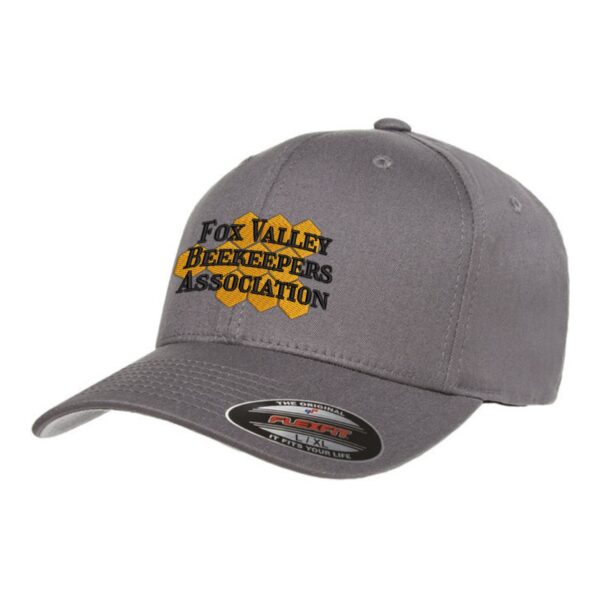 Fox Valley Beekeepers Flexfit Cotton Twill Cap - Image 2