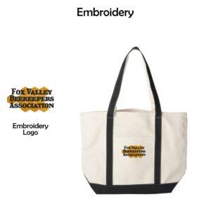 Fox Valley Beekeepers Canvas Resort Tote