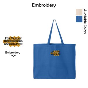 Fox Valley Beekeepers Jumbo Tote