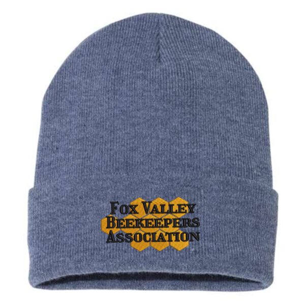 Fox Valley Beekeepers Solid Cuffed Beanie - Image 4