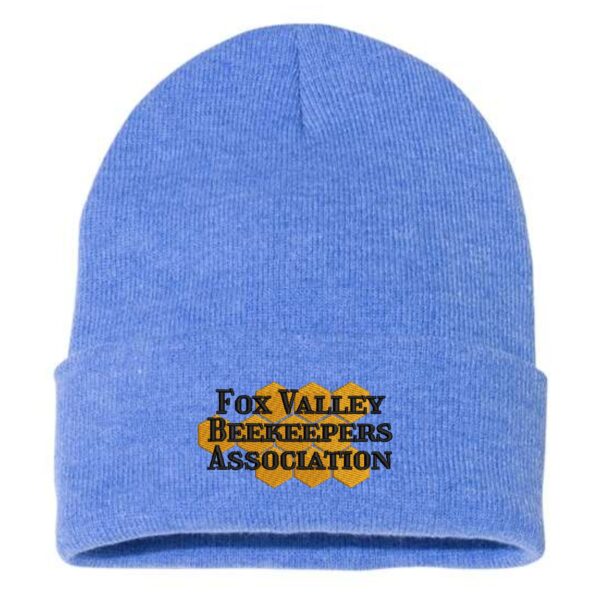 Fox Valley Beekeepers Solid Cuffed Beanie - Image 5