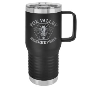 Fox Valley Beekeepers Travel Mug with Slider Lid