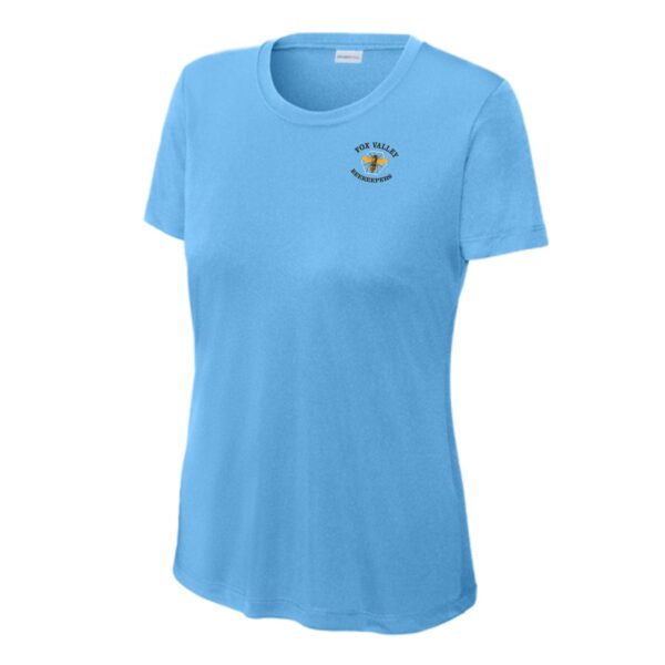 Fox Valley Beekeepers Ladies Performance Tee - Image 2