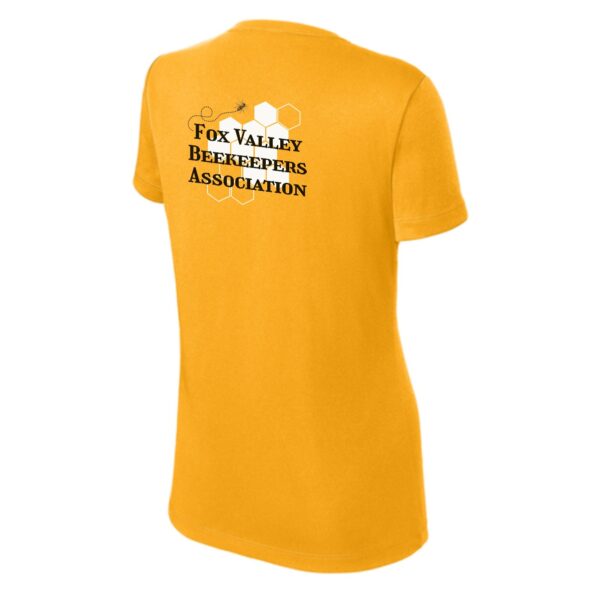 Fox Valley Beekeepers Ladies Performance Tee - Image 5