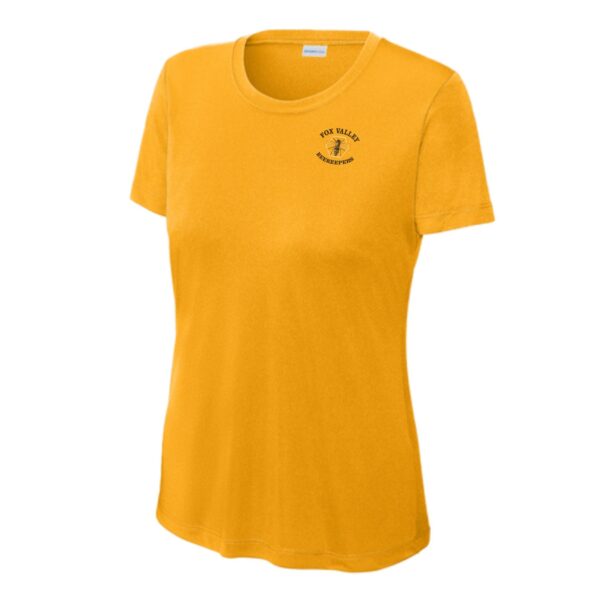 Fox Valley Beekeepers Ladies Performance Tee - Image 4